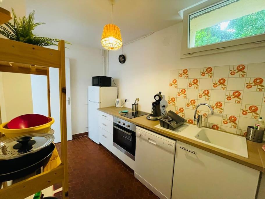 Studio Cosy Et Lumineux De 35M2 A Romagnat Appartement Buitenkant foto